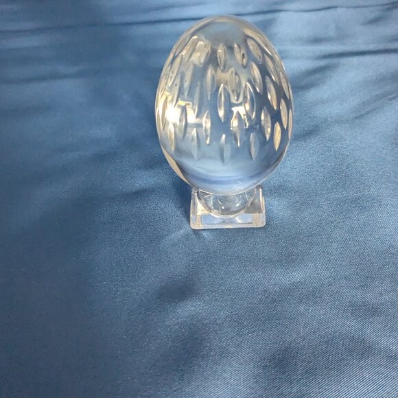 Baccarat Crystal Egg